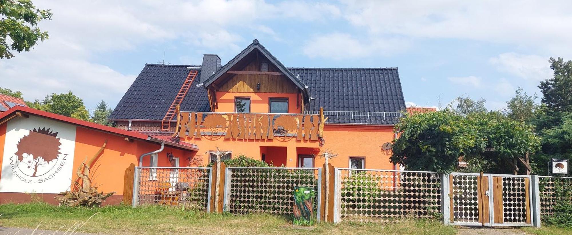 Ferienwohnung Wildholz Sachsen Weidenhain Exterior foto